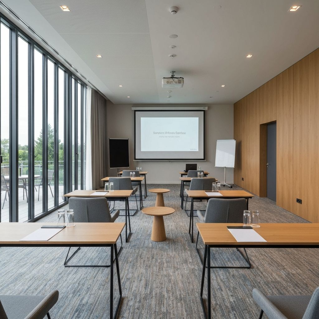 Seminarraum mit modernster Technik